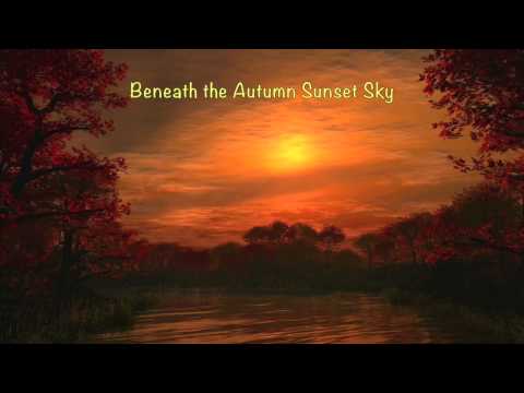 Beneath the Autumn Sunset Sky (Romantic Piano)