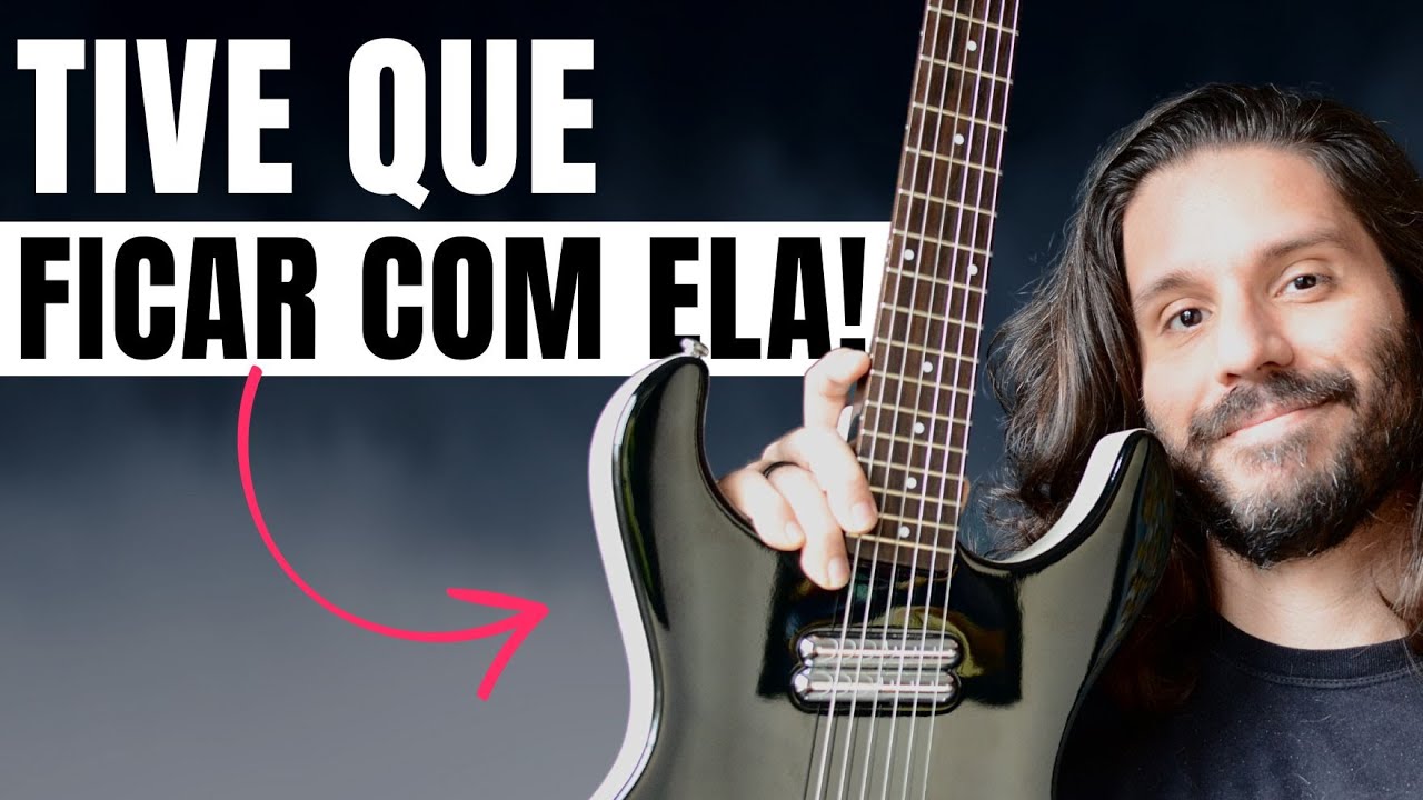 Encontrei essa MARAVILHA DE GUITARRA e tive que FICAR COM ELA!