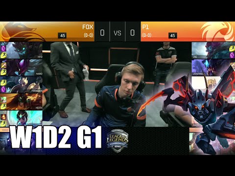 Echo Fox vs Phoenix1 | Game 1 S6 NA LCS Summer 2016 Week 1 Day 2 | FOX vs P1 G1 W1D2 1080p