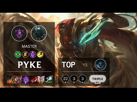 Pyke Top vs Karthus - BR Master Patch 10.14