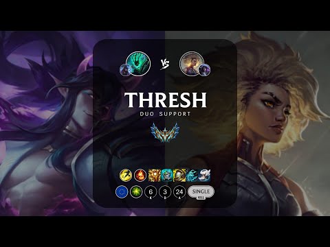 Thresh Support vs Rell - EUW Challenger Patch 13.17