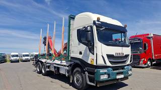 Camion forestier IVECO 570 STRALIS &nbsp;X-WAY / 6X4 / DO DREWNA / DO DRZEWA / DO LASU / HDS | Image 4 - Autoline