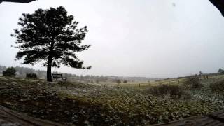 preview picture of video 'Day 4 & Day 5: Sedalia, CO Sky & Snow'