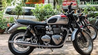 Triumph Bonneville T120 đẹp khó cưỡng tại Hà Nội | ULD.VN