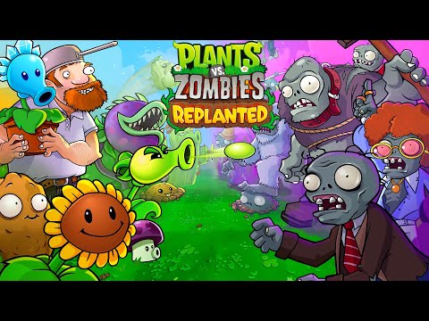 Plants vs Zombies Replanted - Full Game Walkthrough