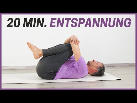 20 minutes of yoga while lying down | totally relaxed