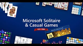 一ヶ月Microsoft Solitaire Collectionデイリーチャレンジ(2023-07-28)
