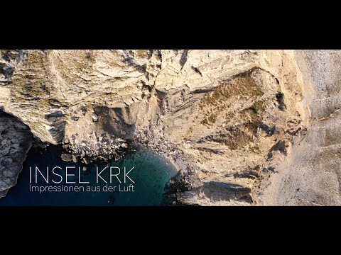 Kroatien - Insel KRK Impressionen aus der Luft (4K)