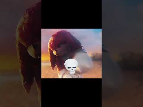 HE HAS BIGGER HANDS  #knuckles #sonic