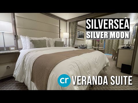 Silversea Silver Moon Veranda Suite Walk-Thru | CruiseReport.com