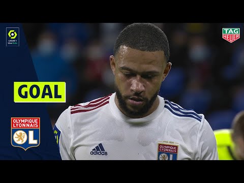 Goal Memphis DEPAY 39 pen - OLYMPIQUE LYONNAIS/OLYMPIQUE LYONNAIS - DIJON FCO 4-1 / 2020/2021