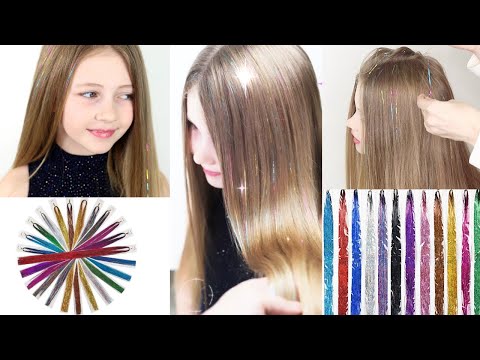 Hair Tinsel Tutorial! ✨✨