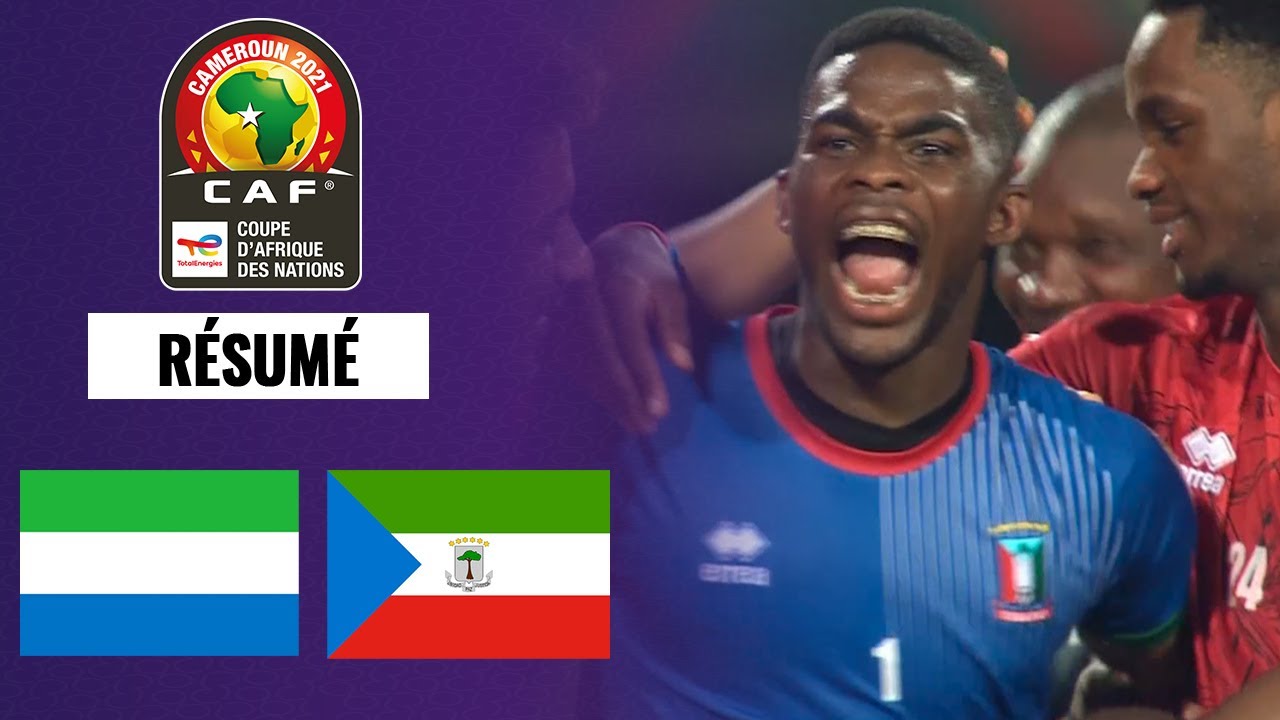 Résumé : La Guinée équatoriale valide son ticket contre la Sierra Leone !