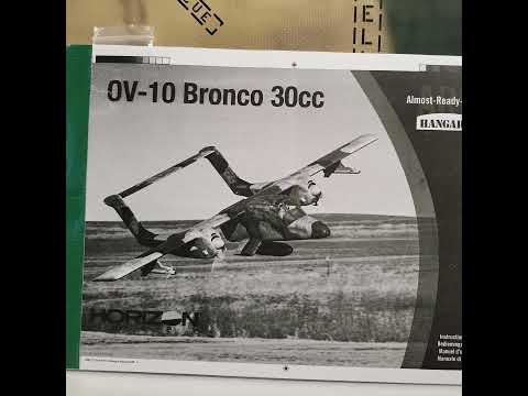 Big Box reveal of the Hangar 9 OV-10 Bronco!