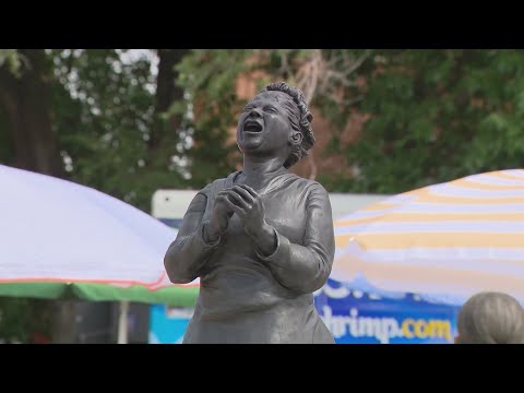 Thumbnail for Mahalia Jackson Court unveiled in Chatham by Mahalia Jackson
