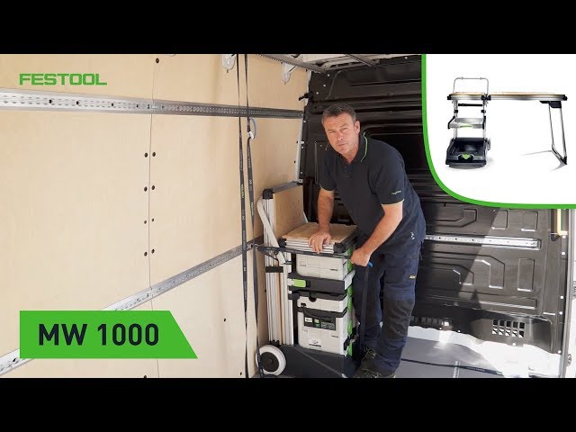 Video Teaser für Festool TV Folge 134: Transport und Einsatz der mobilen Werkstatt MW 1000