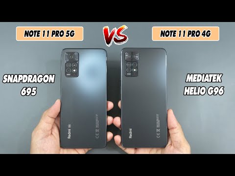 Xiaomi Redmi Note 11 Pro 5G vs Redmi Note 11 Pro | SpeedTest and Camera comparison
