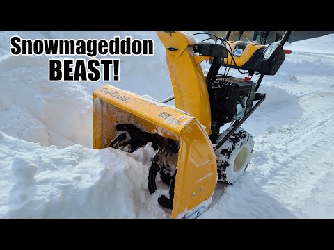 Cub Cadet 2X 30" MAX Two-Stage 357cc Gas Snow Blower Review With Electric Start & Power Steering