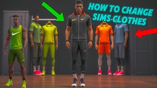 THE SIMS 4 TUTORIAL | HOW TO CHANGE YOUR SIMS CLOTHES IN GAME!
