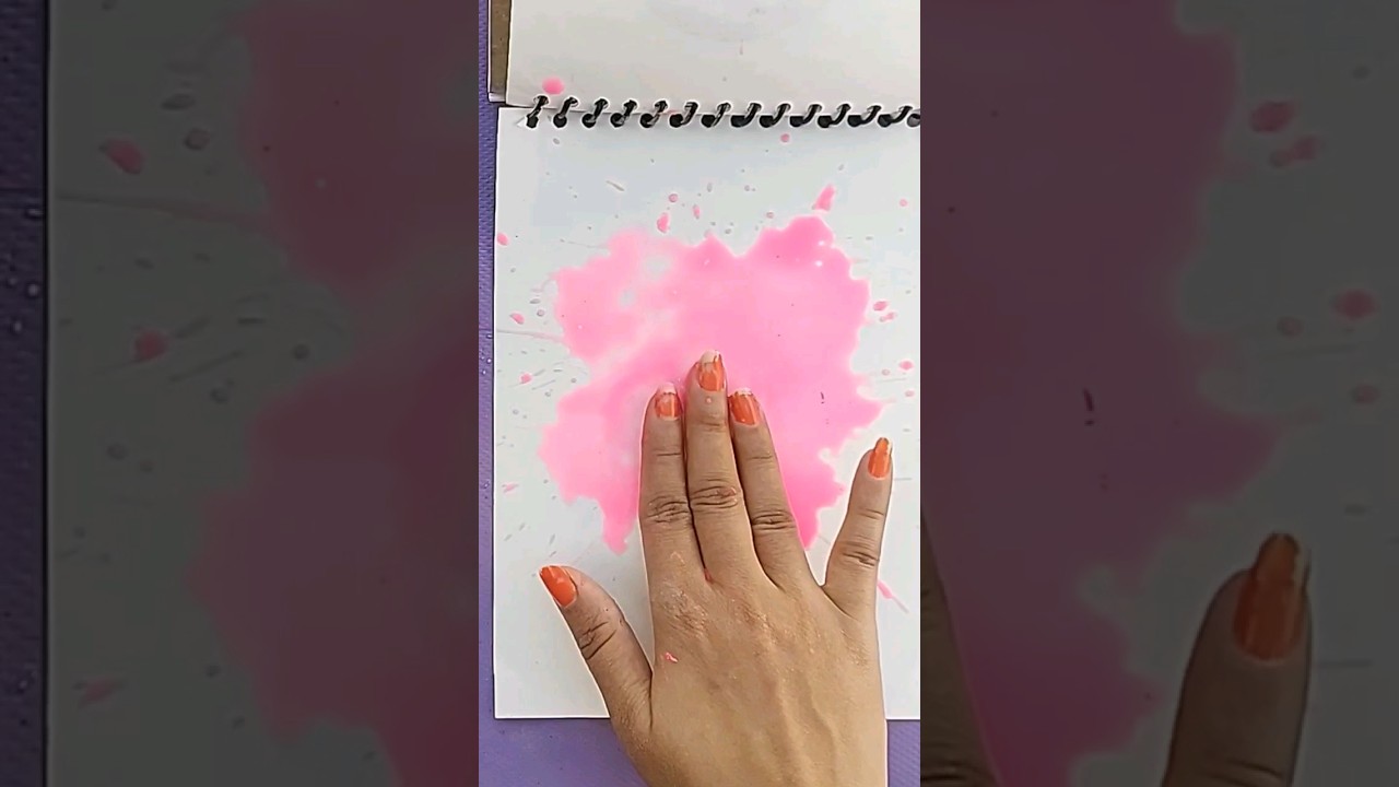 WATER SPLASH PAINTING!