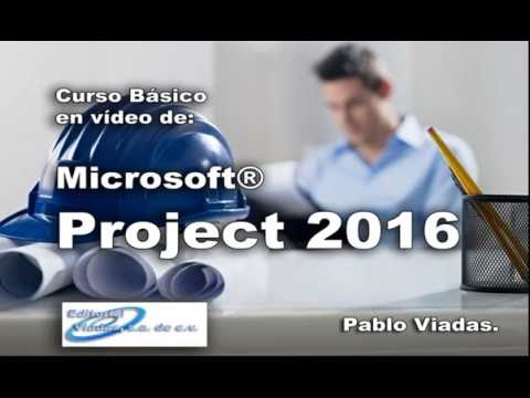 Microsoft Project 2016 Curso Completo para Presupuestos | Tutorial en Español