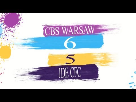 CBS WARSAW 6 : 5 JDE CFC - III LIGA - 2 KOLEJKA SEZON JESIEŃ 2019
