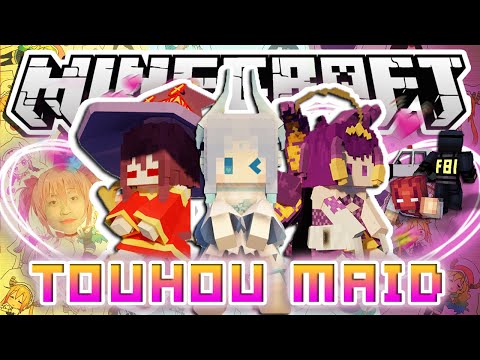 RedRibbon Channel -  Minecraft MOD Review: TOUHOU LITTLE MAID - Little maid at your service!  (A versatile anime girl!)
