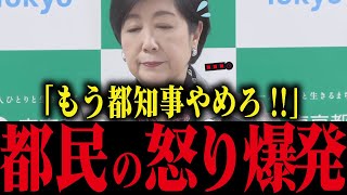 ※とんでもない事態です...議会中に都民ブチギレ!!警察沙汰に...【小池百合子/小池都知事/さとうさおり/都議会】