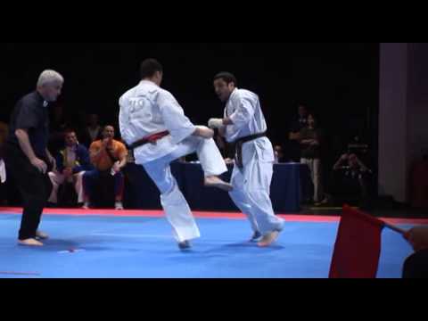 US Weight Category Karate Championships LOS ANGELES 2011  Final NICOLAE STOIAN vs KRZYSZTOF GALKA
