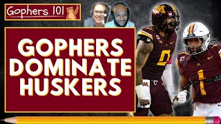 Minnesota Gophers DISMANTLE Nebraska in big win!