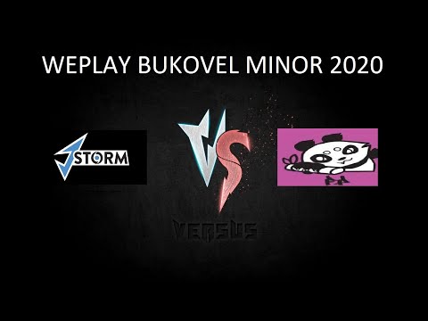 Fighting Pandas vs J.Storm WePlay! Bukovel Minor 2020 (bo5) game 1