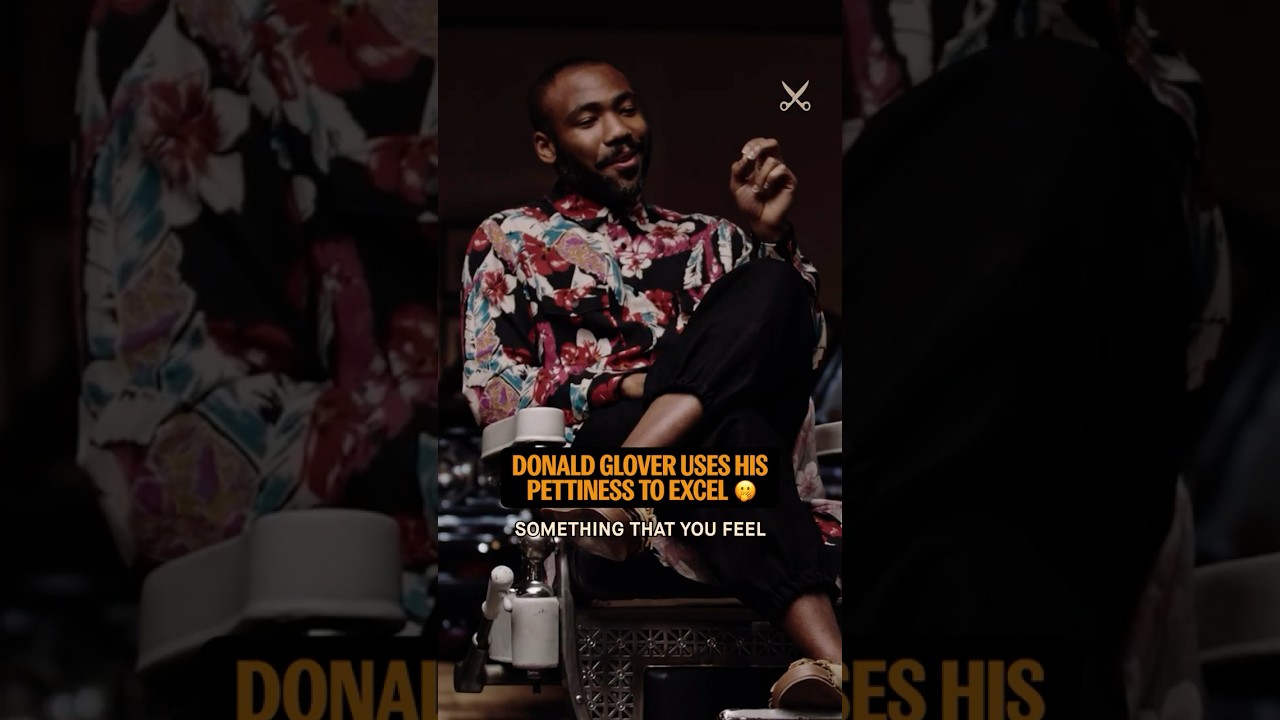 Donald Glover is petty by nature, not by choice 🤣
