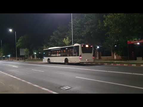 Autobuzul Mercedes-Benz Citaro Euro 4 pe linia 301.