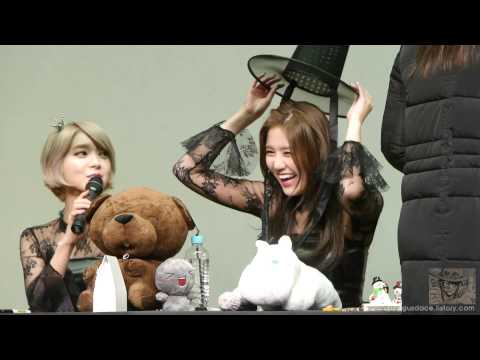 141206 인천 AOA 팬싸인회 갓초아 갓혜정 갓설현 직캠 by ace