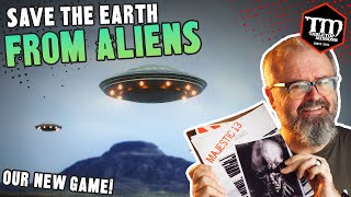 WATCH THE SKIES with our new game - MAJESTIC 13
