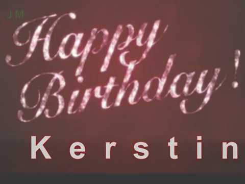 Happy Birthday Kerstin