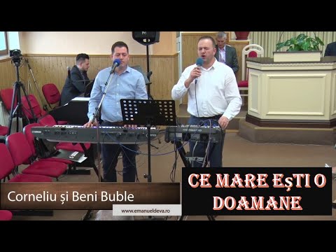 Beni si Corneliu Buble | Ce mare ești o Doamne (fratii Buble 2021)