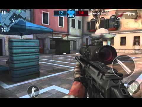 Squad Battle|#001|Modern Combat 5|Go_Beast vs PHNX