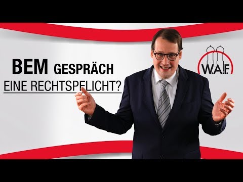 BEM Gespräch: Rechtspflicht oder nicht? Die ungelöste Frage im BEM Gespräch | Betriebsrat Video