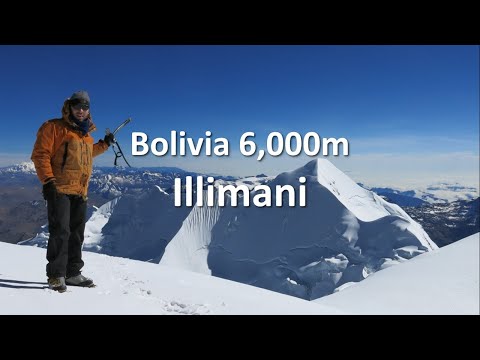 Illimani (6,438m), Bolivia