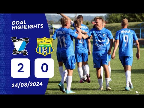 24.08.24 Wisła Gruczno 2:0 Fala Świekatowo goals highlights 4K
