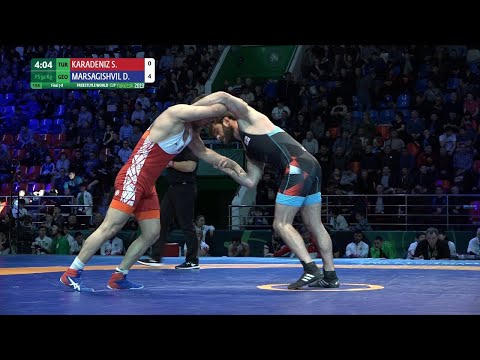 Final 7-8 FS - 92 kg: S. KARADENIZ (TUR) v. D. MARSAGISHVIL (GEO)