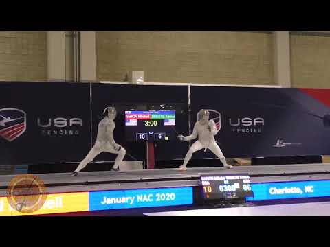 Charlotte NAC SMS 2020 - L4 - Mitchell Saron v Kamar Skeete