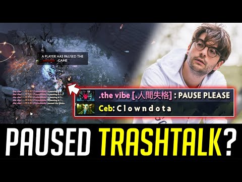Never paused trashtalk the "7ckngMad" (CEB) DOTA 2