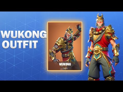 Wukong Fortnite Skin Showcase