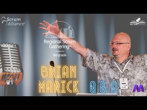 Q&A Session with Brian Marick (Agile Stage, 7th October)