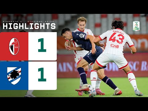 Bari-Sampdoria 1-1 | DEPAOLI apre, MONCINI ristabilisce la parità | HIGHLIGHTS Serie BKT