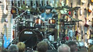 JASON BITTNER  "INSPIRATION ON DEMAND" - SHADOWS FALL ZILDJIAN CLINIC TOUR 5/10 ATLANTA. GA