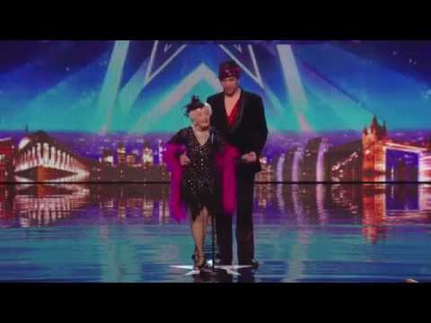 Paddy 80 years old & Nico- Electric Ballroom (Salsa)  Britain's Got Talent 2014 Audition