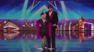 Paddy 80 years old & Nico- Electric Ballroom (Salsa)  Britain's Got Talent 2014 Audition